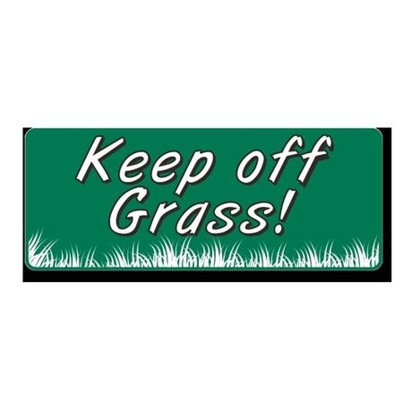 EVERMARK EverMark GHM-605-01 Keep Off Grass Clip-On Sign GHM-605-01